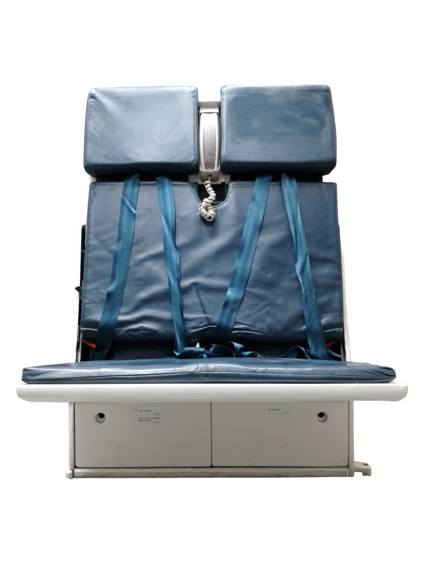 British Airways Boeing 747 G-BYGC Double Flight Attendant Seats Jump Seat BOAC Retro Livery