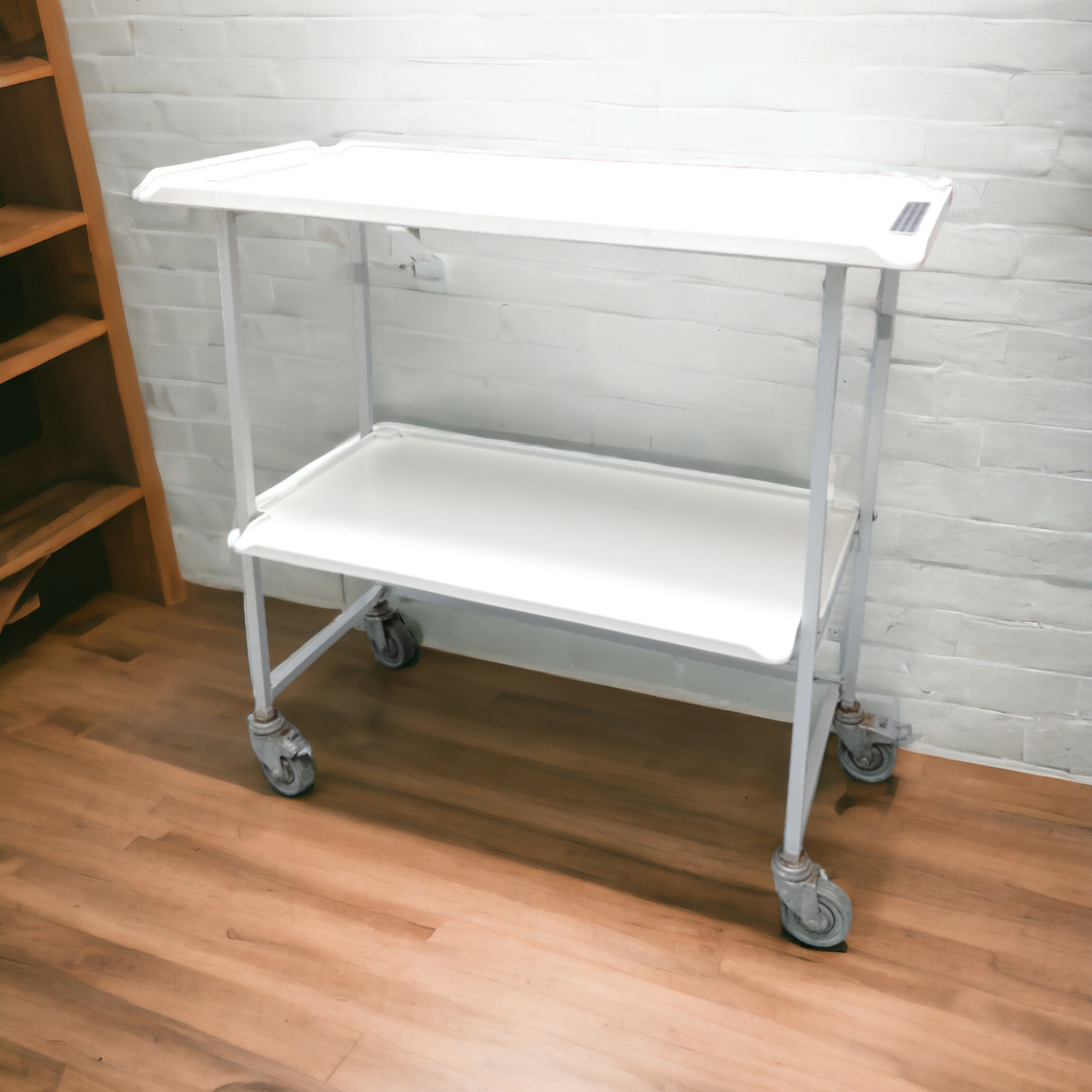 British Airways Boeing 747 G-BYGC First Class Folding Service Trolley | Driessen | Vintage Aircraft Galley Cart