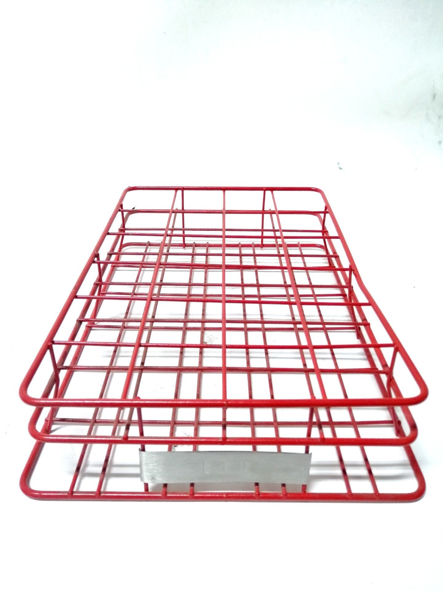 LTU Airlines Beverage Metal Crate Box ATLAS Galley Drawer