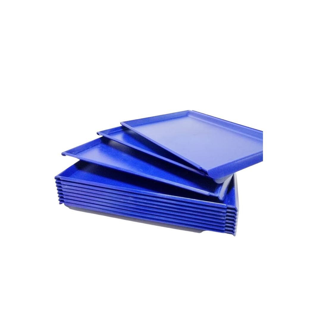 Lot of 5 Airline Serving Trays Catering Trays for Airline Galley Carts Trolleys Airplane Boxes Containers - Air Pullmantur - ATLAS