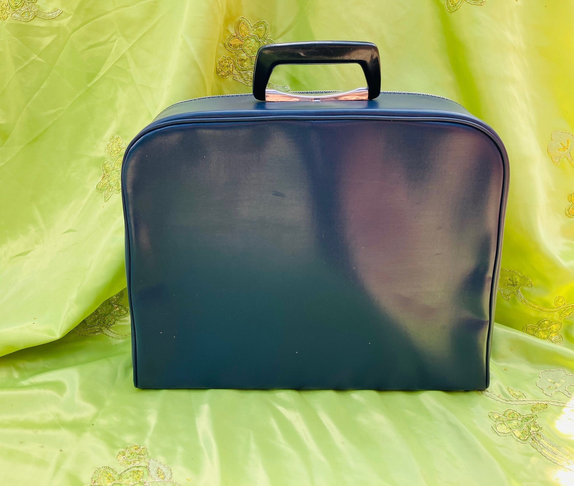 Singapore Airlines Origina Pilot Leather Case 1960s Made Only for Pilots Aviation Bag Flight Crew Bag Pilot Gift SIN
