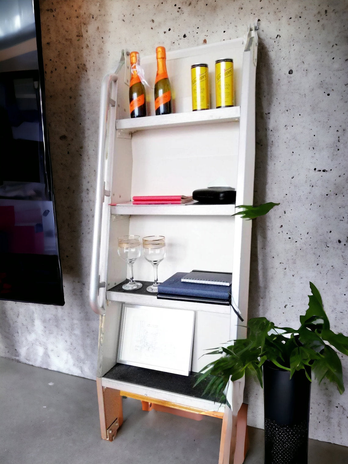 British Airways Boeing 747 G-CIVI Crew Rest Stairs | Aviation Display Shelf Racks | Aviation Furnitures