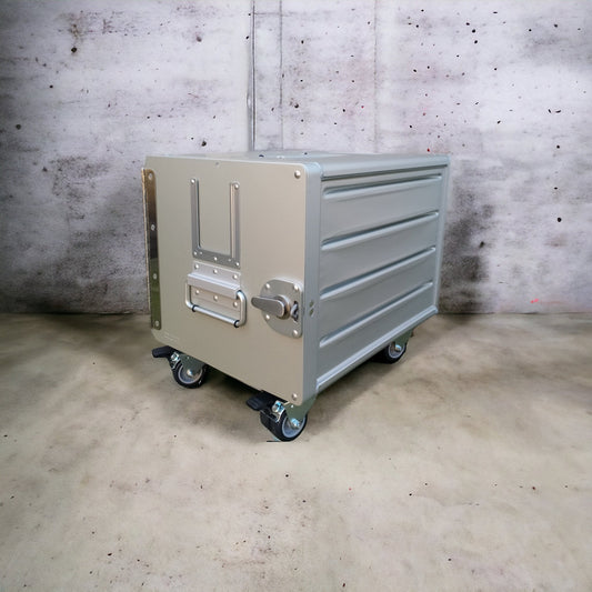Brand New Airline Galley Storage Box as Side Table, Storage Cabinet, Aviation Design
