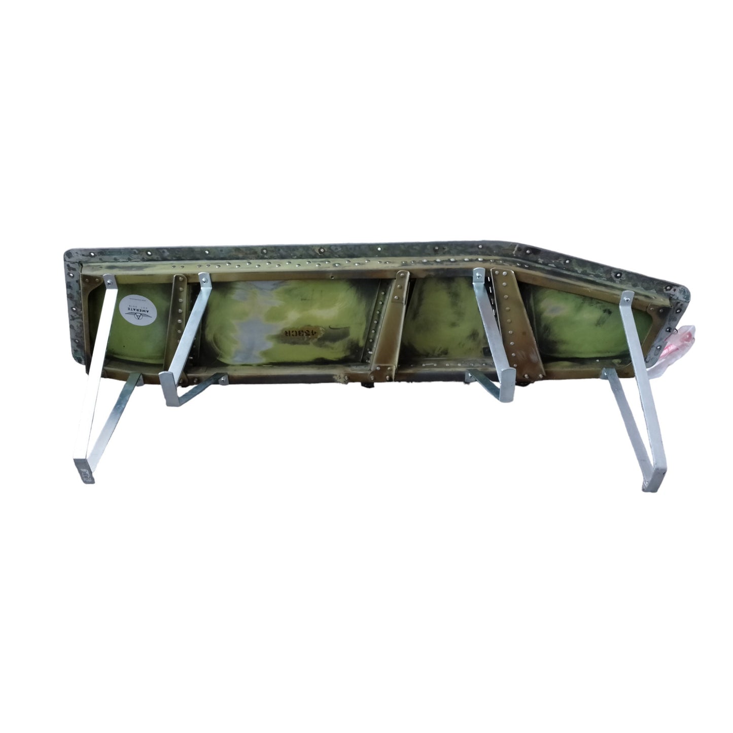 Boeing 747 British Airways Pylon Fairing Upcycled to Bench, Aviation Design