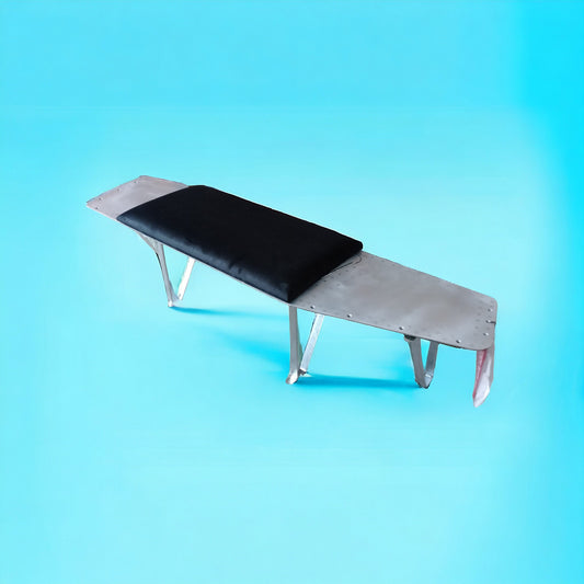 Boeing 747 British Airways Pylon Fairing Upcycled to Bench, Aviation Design