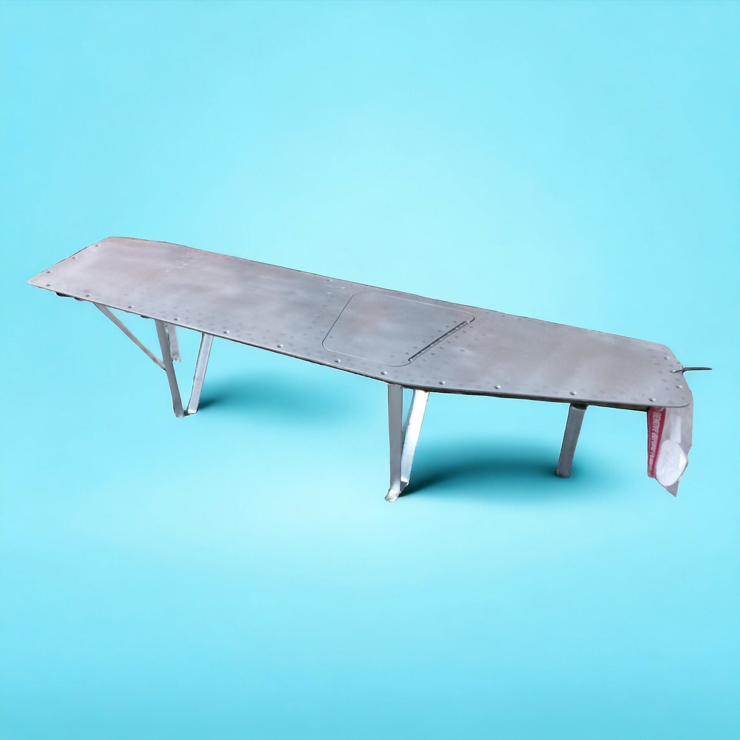 Boeing 747 British Airways Pylon Fairing Upcycled to Bench, Aviation Design