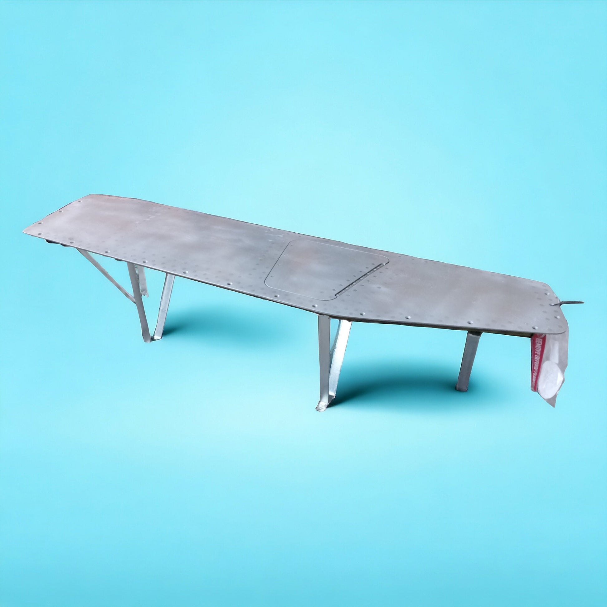 Boeing 747 British Airways Pylon Fairing Upcycled to Bench, Aviation Design