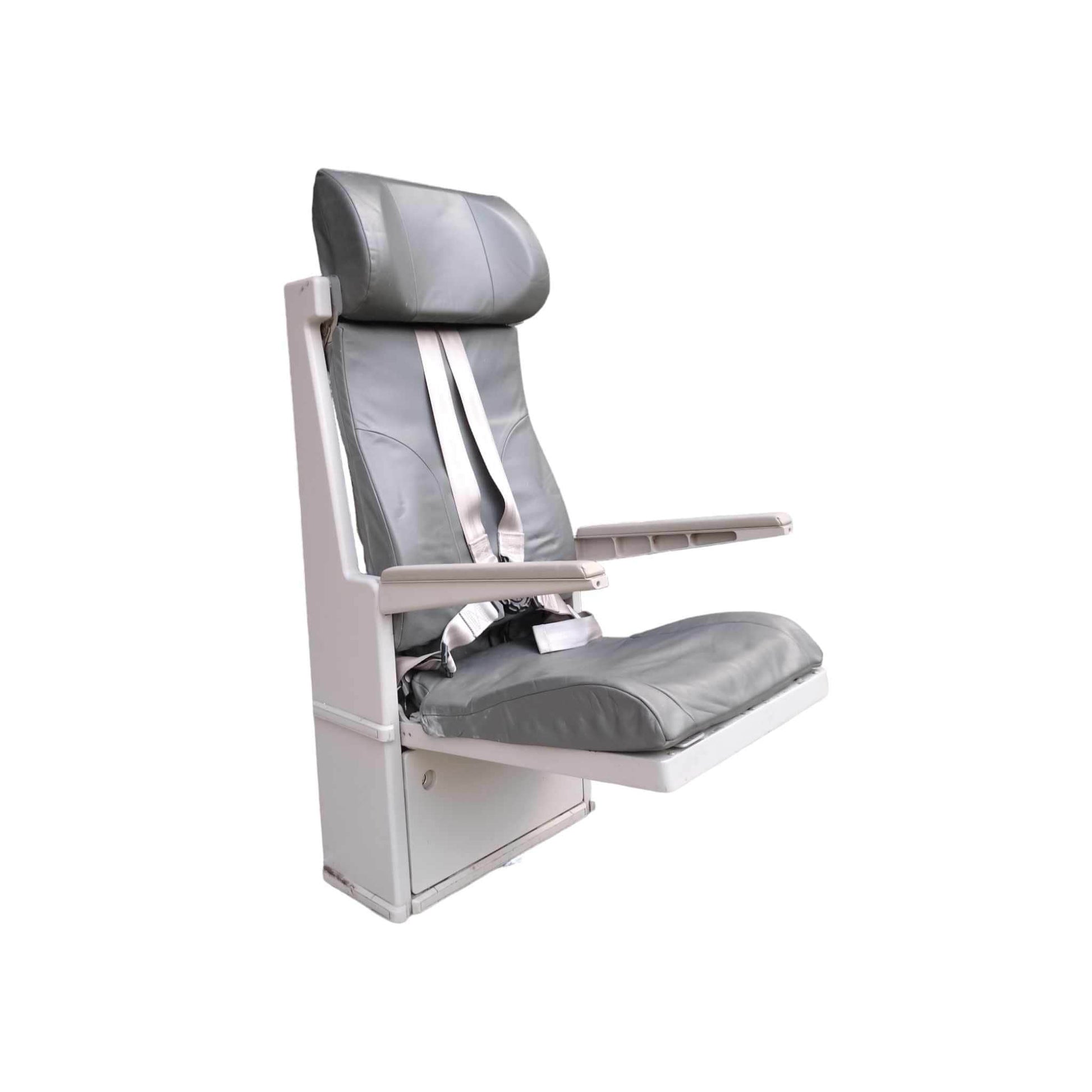 Airbus A340 Air Mauritius 3B-NBE Cabin Crew Jump Seat Flight Attendant Seat