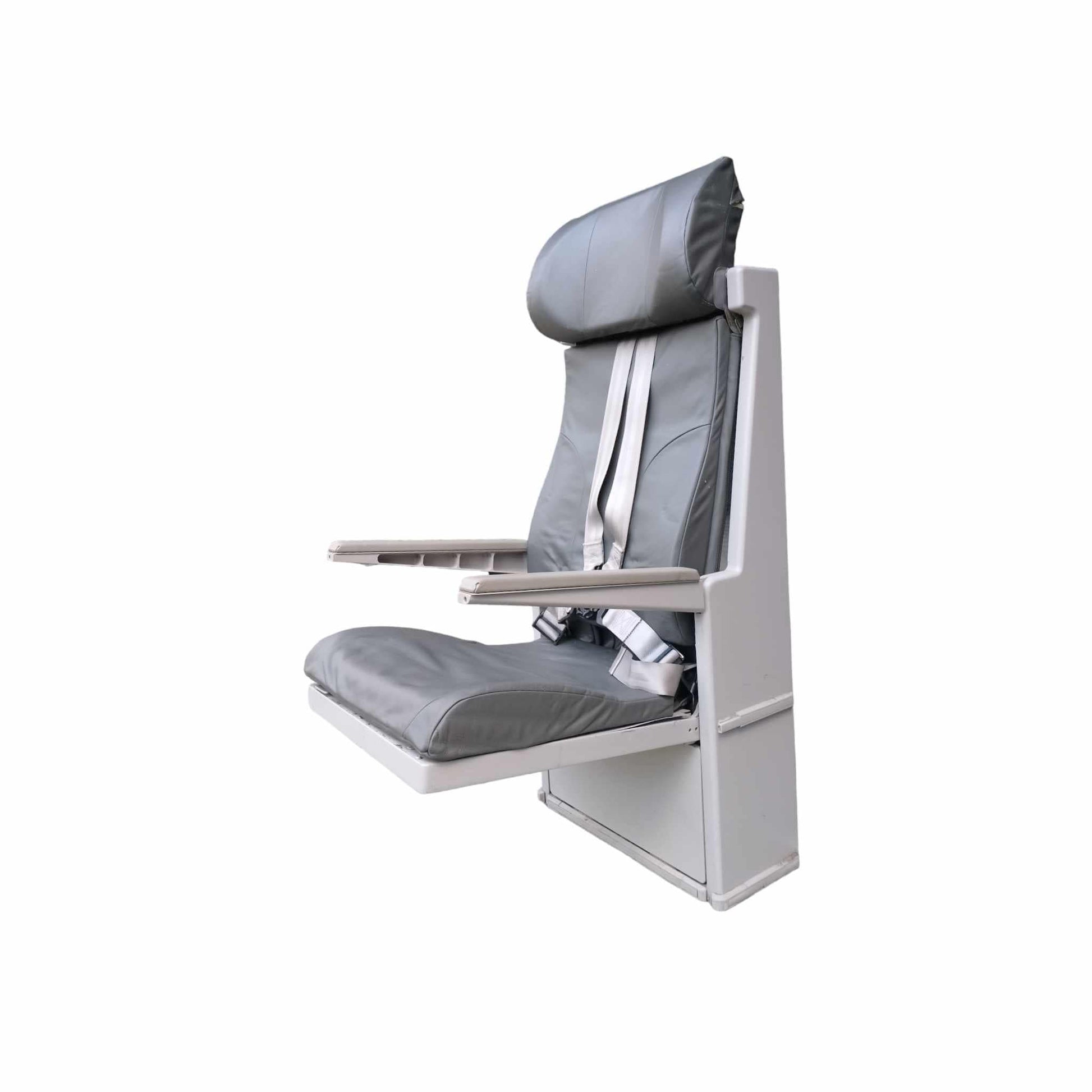 Airbus A340 Air Mauritius 3B-NBE Cabin Crew Jump Seat Flight Attendant Seat