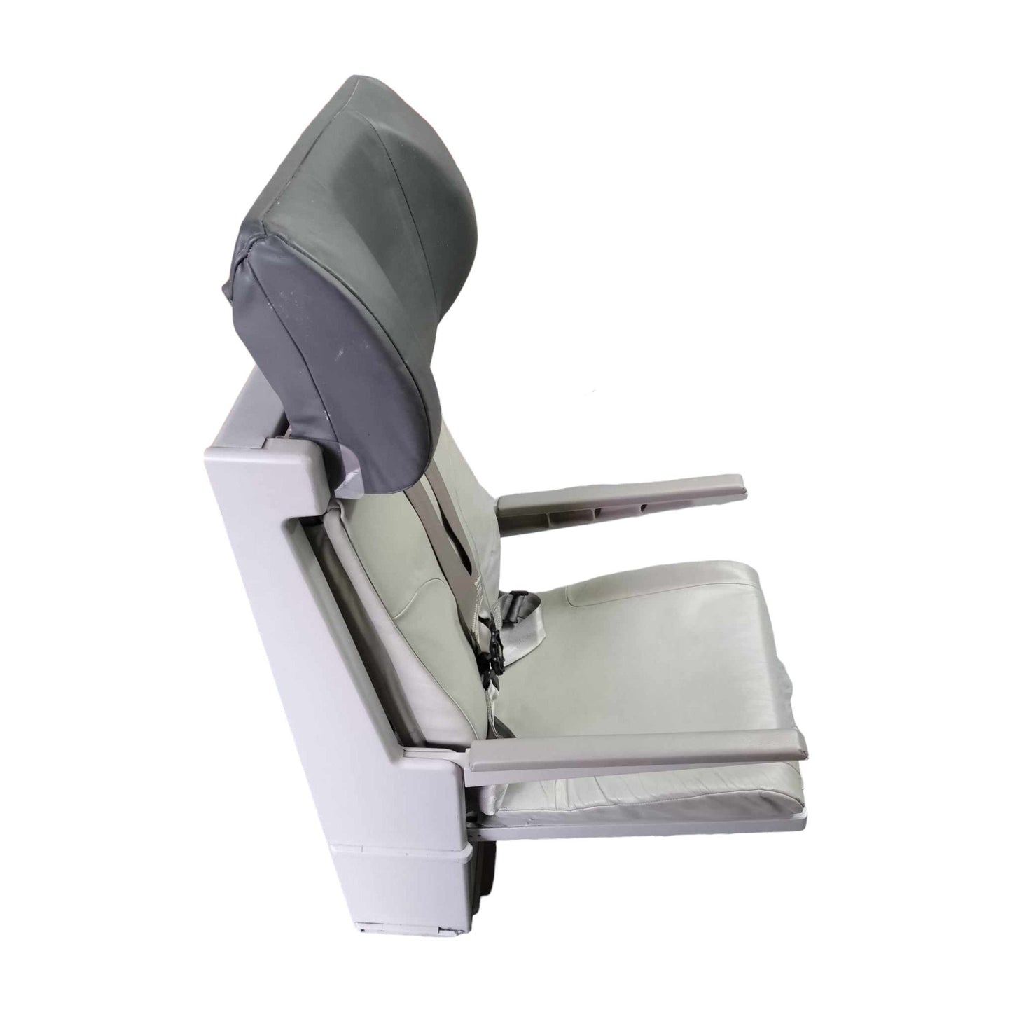 Airbus A340 Air Mauritius 3B-NBE Cabin Crew Jump Seat Flight Attendant Seat