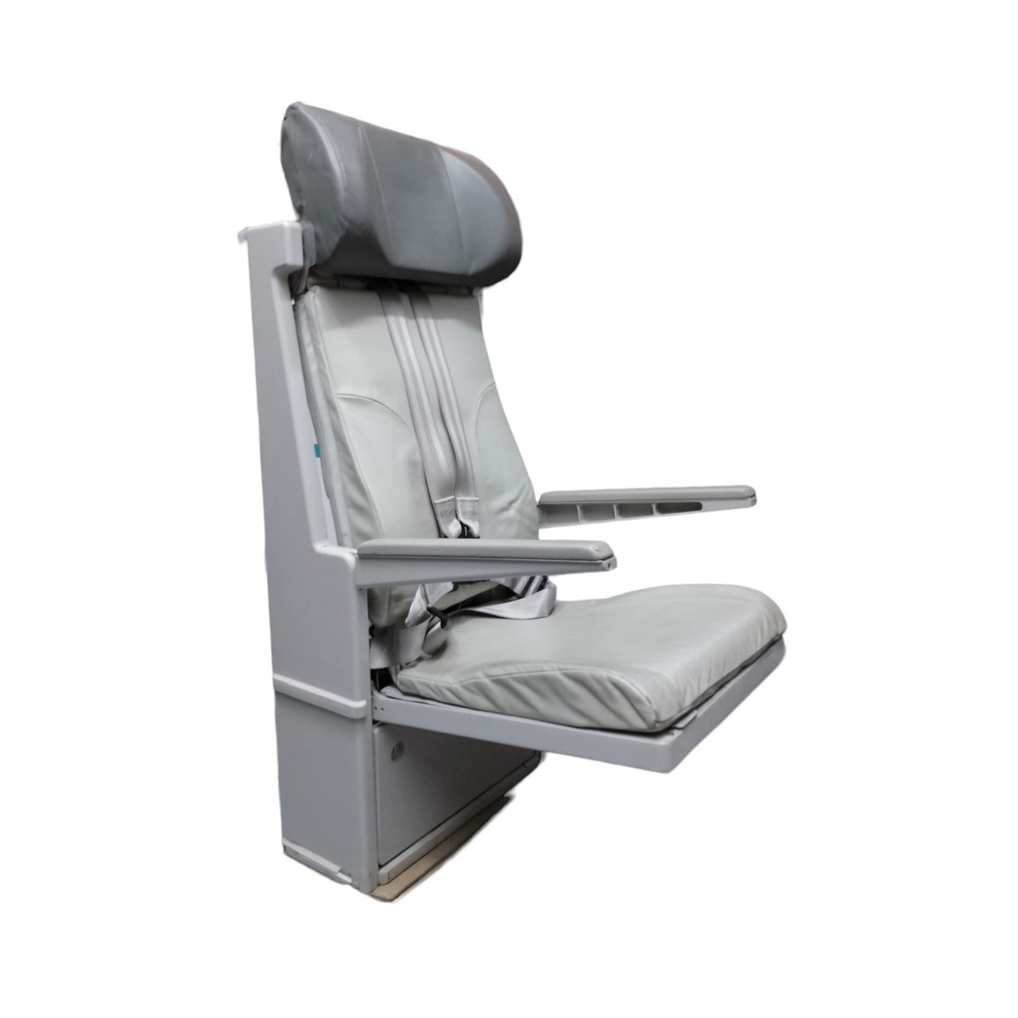 Airbus A340 Air Mauritius 3B-NBE Cabin Crew Jump Seat Flight Attendant Seat