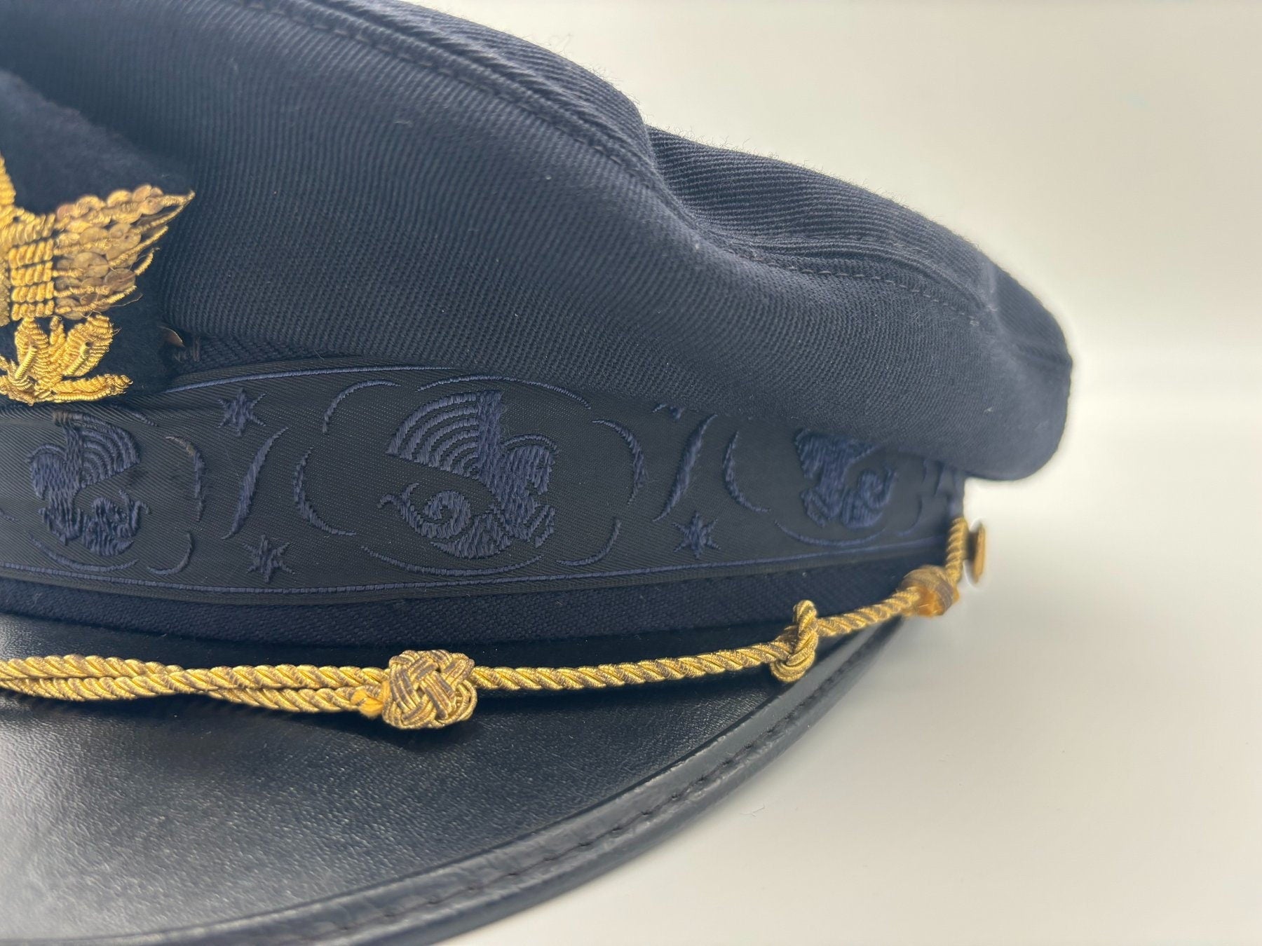 Concorde Air France Captain Cap Original Pilot Uniform Cap