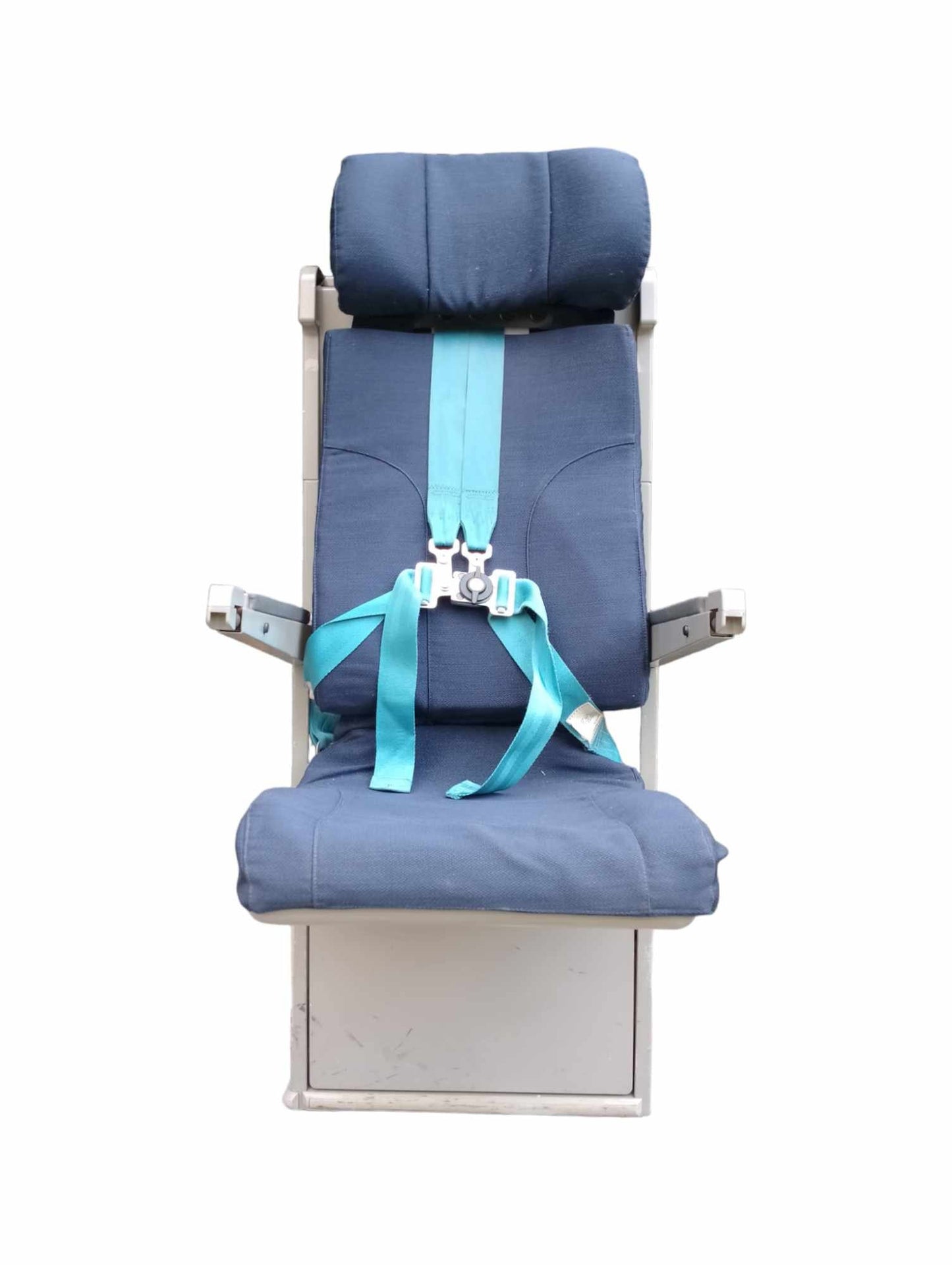 Boeing 747 KLM Royal Dutch Airlines Authentic Cabin Crew Jump Seat Flight Attendant Seat