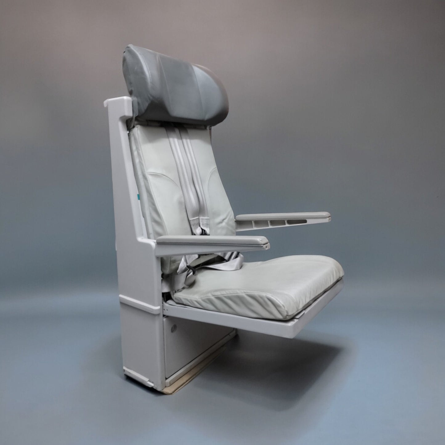 Airbus A340 Air Mauritius 3B-NBE Cabin Crew Jump Seat Flight Attendant Seat