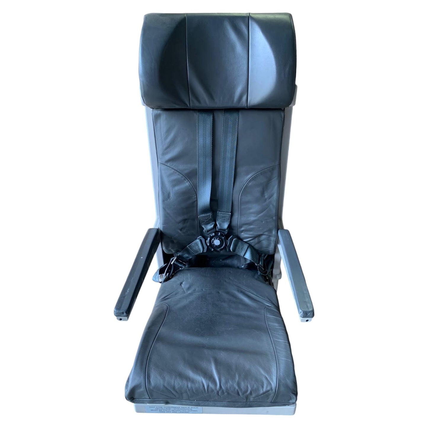 Air France Airbus A340 F-GLZR Authentic Cabin Crew Jump Seat | Aviation Furniture | Pilot Gift | Industrial Decor