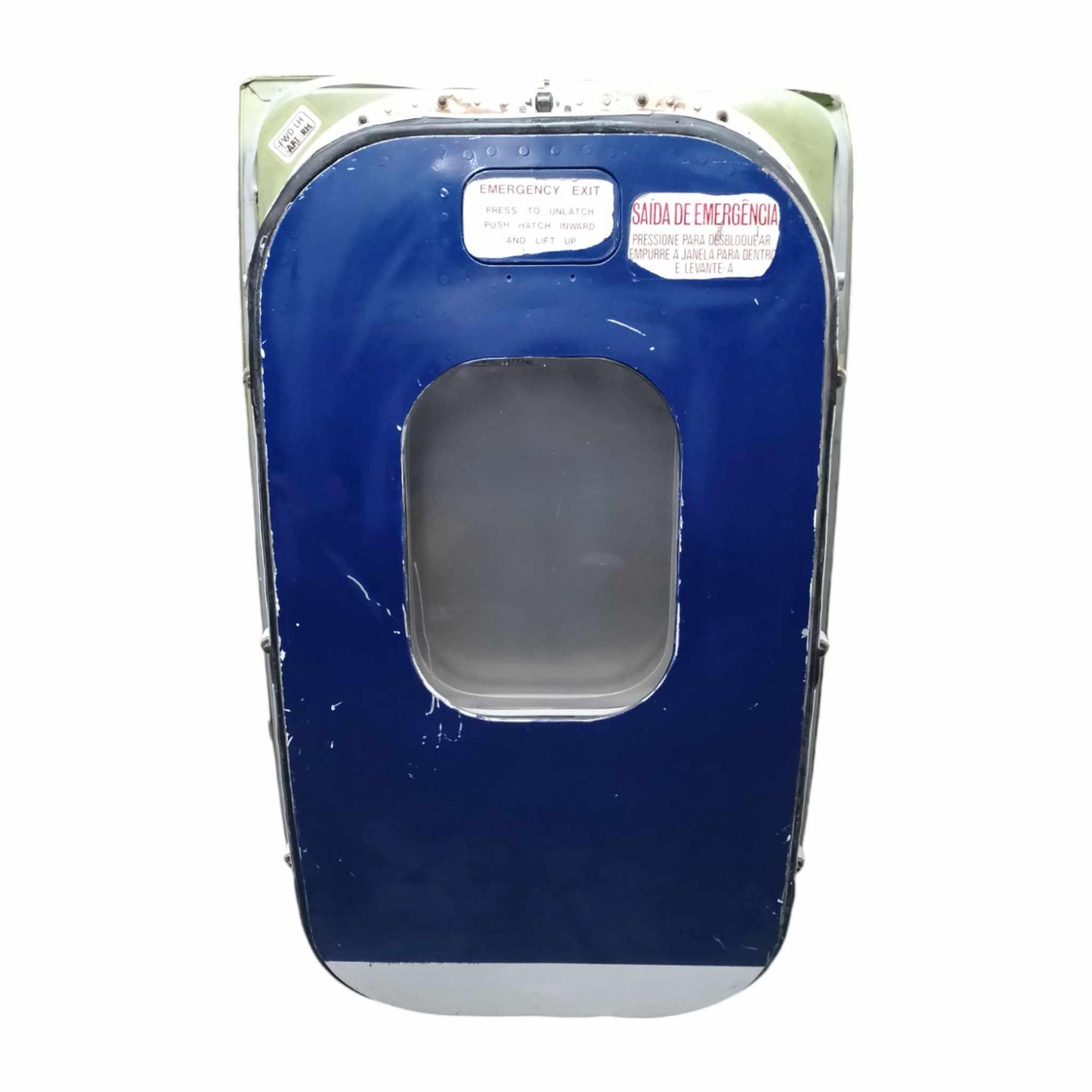 Boeing 737 Emergency Exit Door Varig Airlines Aircraft Part Aviation Collectible Industrial Decor Original Plane Overwing Door