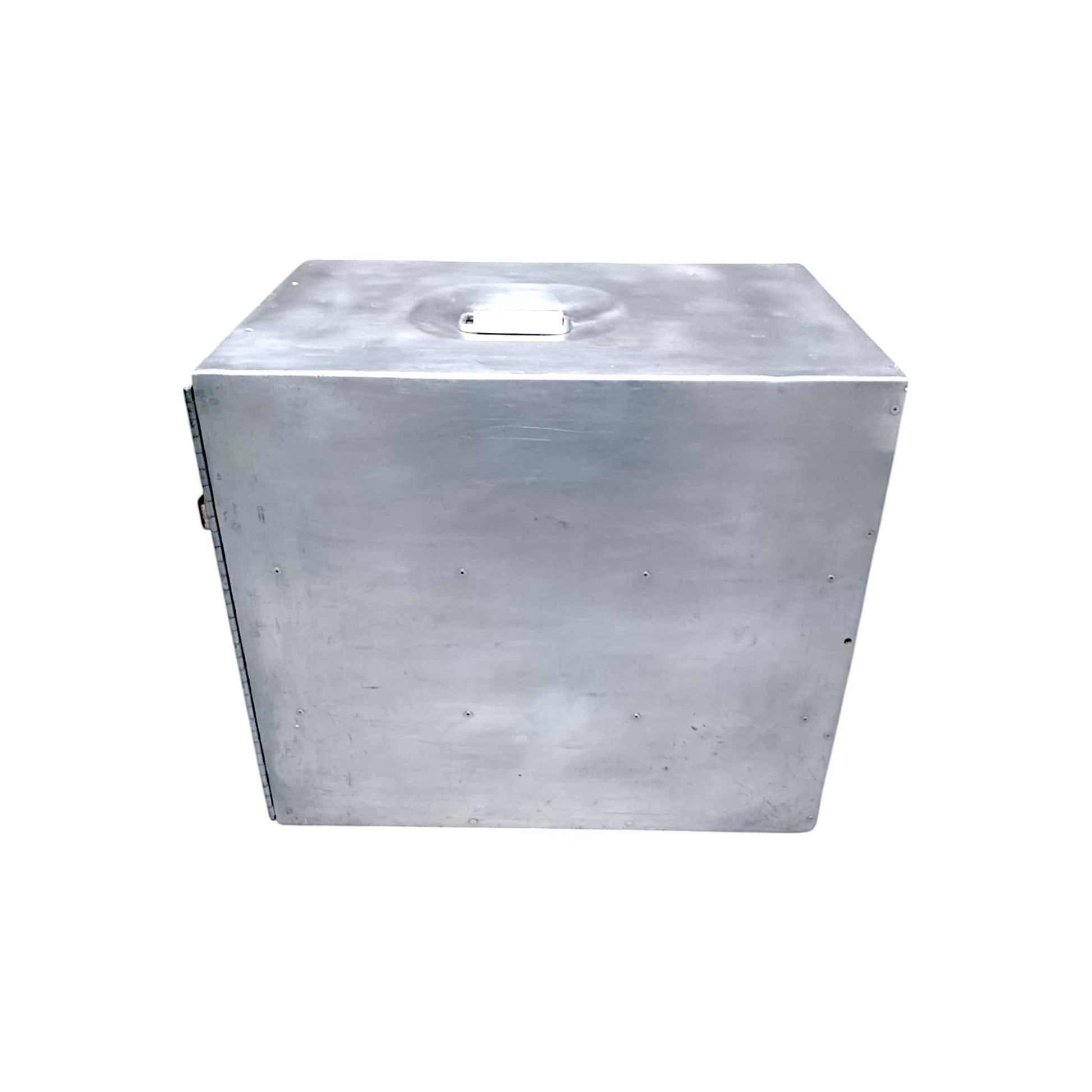 Vintage Aircraft Galley Box Smith & Austin Air Europa Novair Old Aluminium Airline Storage Container with 3 Drawers