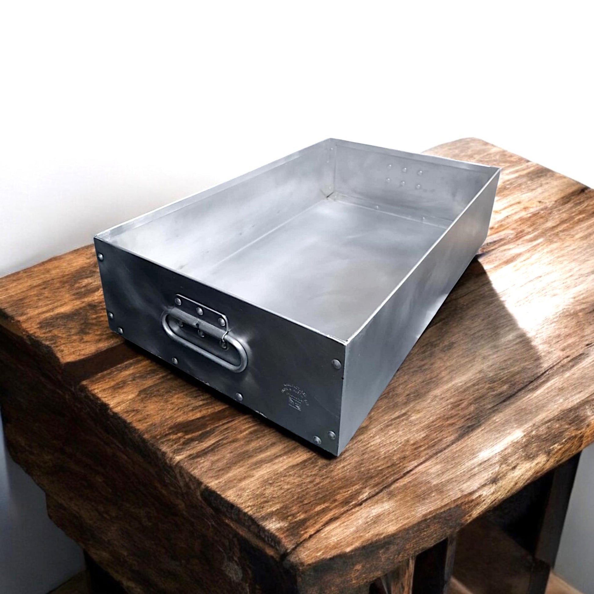 Aircraft Vintage Galley Box Side Table Smith & Austin