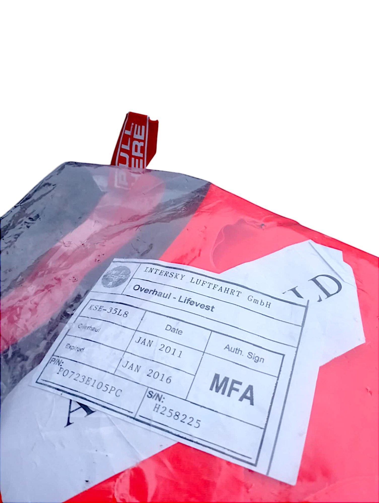 Authentic Airline Crew Life Vest Eastern Aero Marine Aviation Collectible