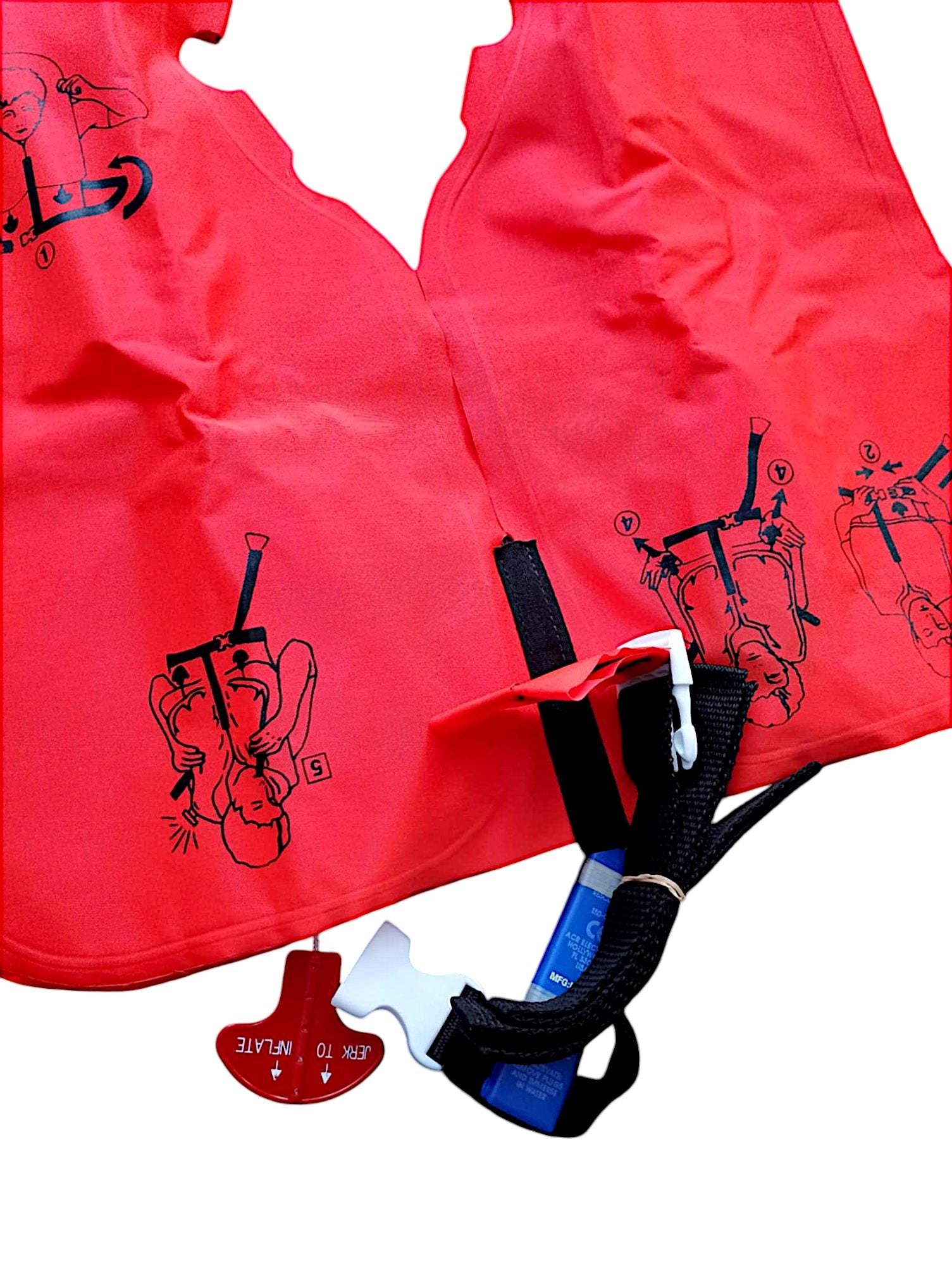 Authentic Airline Crew Life Vest Eastern Aero Marine Aviation Collectible