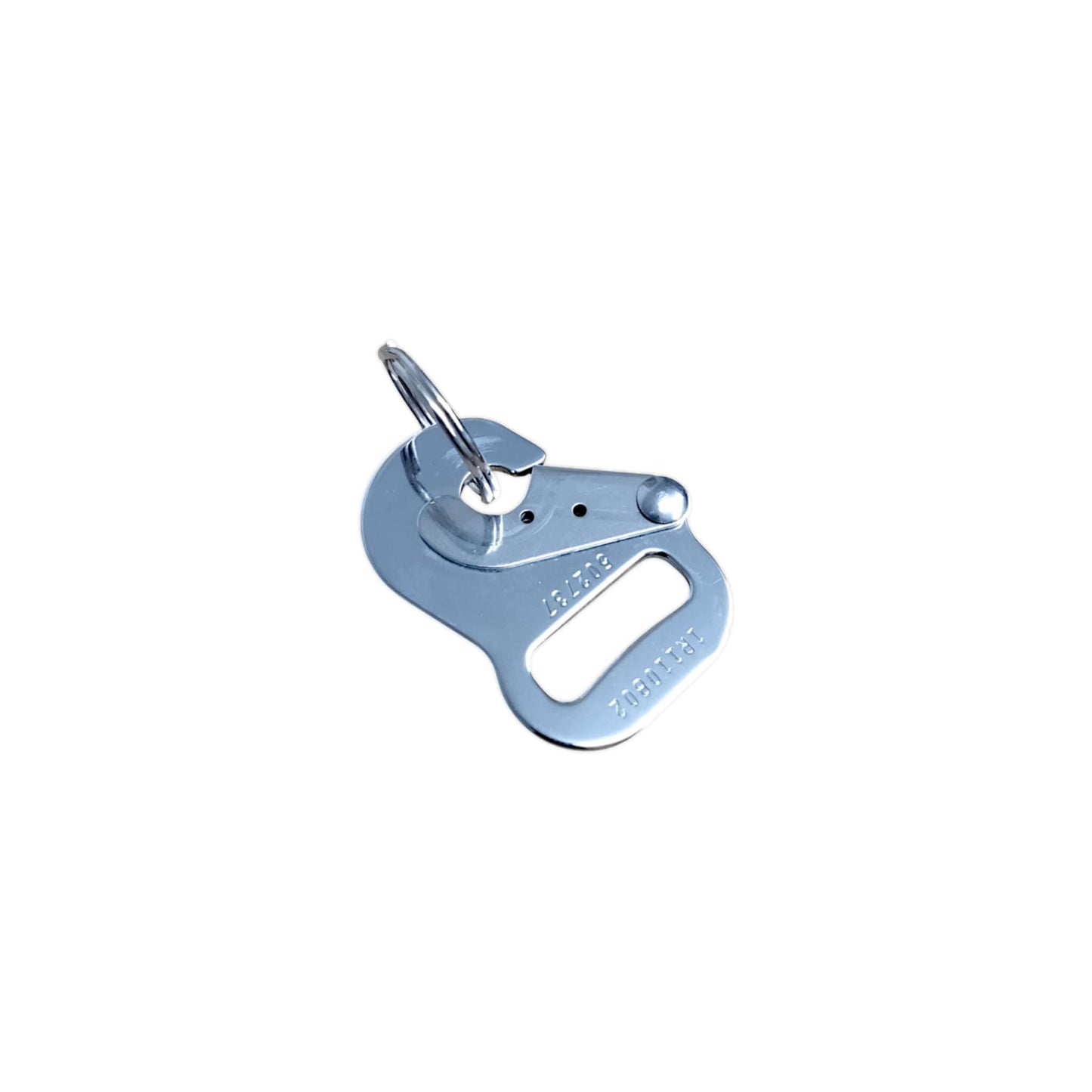 Boeing 747 Aircraft Seat Belt Bracket Key Clip Bottle Opener Virgin Atlantic Keychain