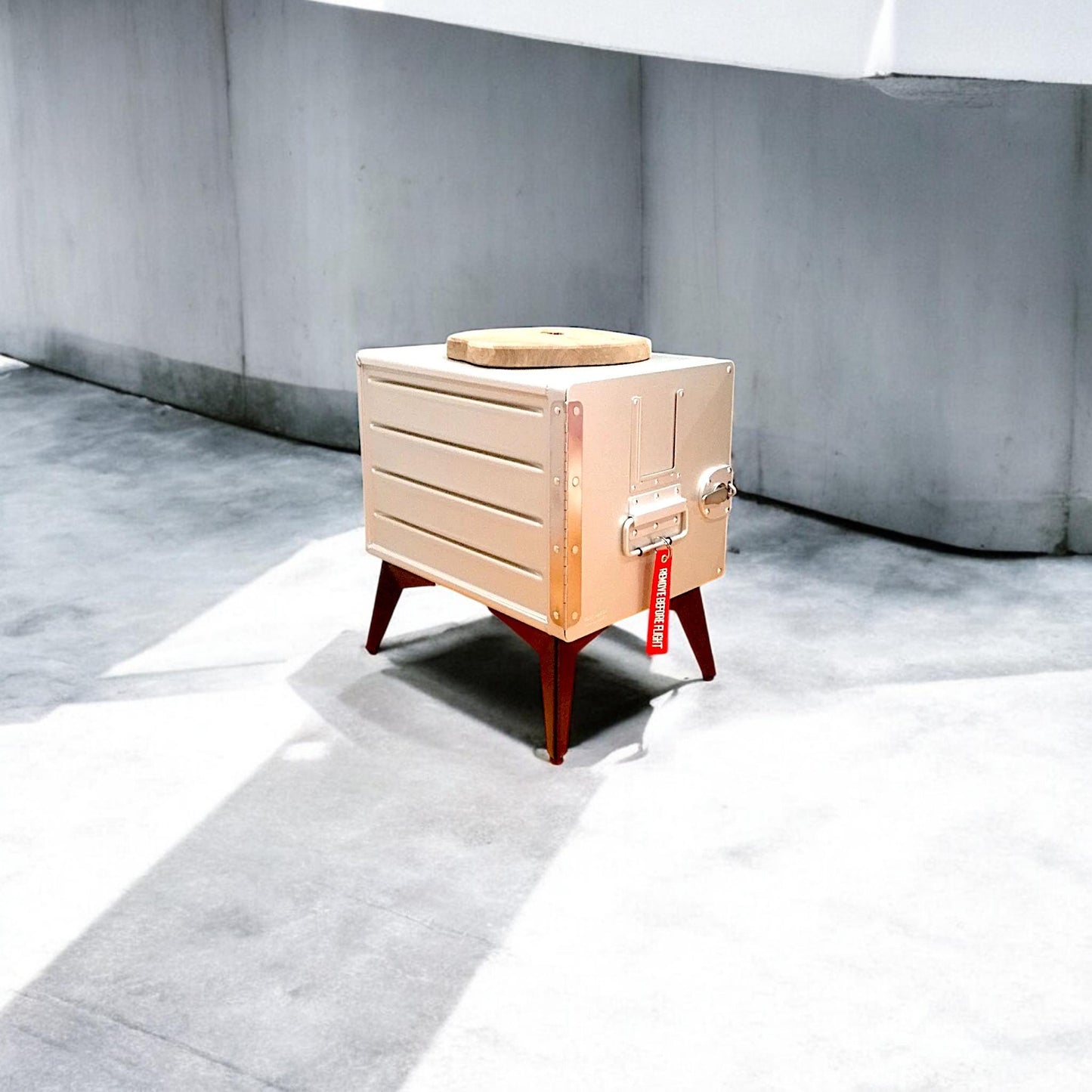 Brand New Airline Galley Side Table with Drawers