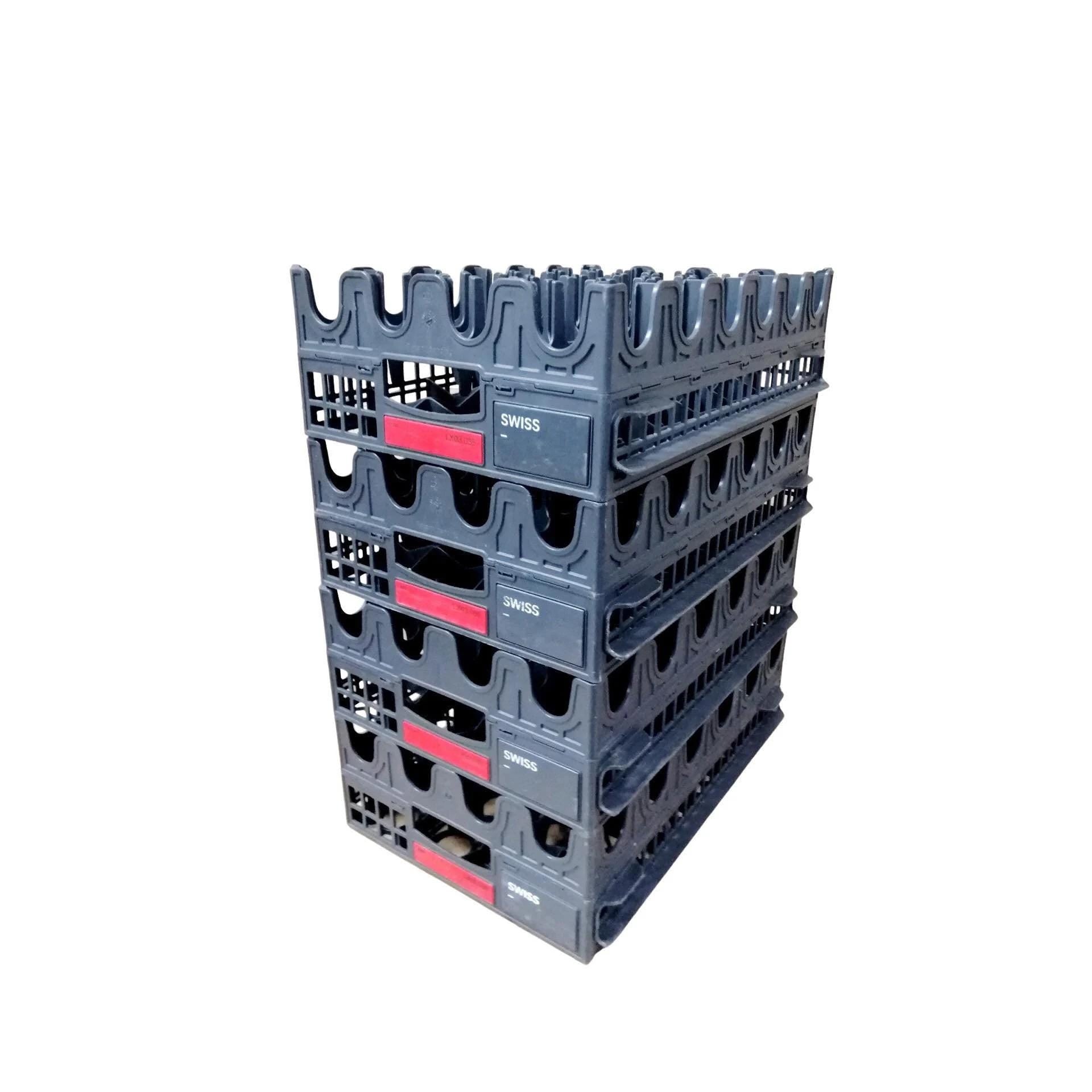 Swiss Airlines Beverage Crate Box for Bottles Cans Glass