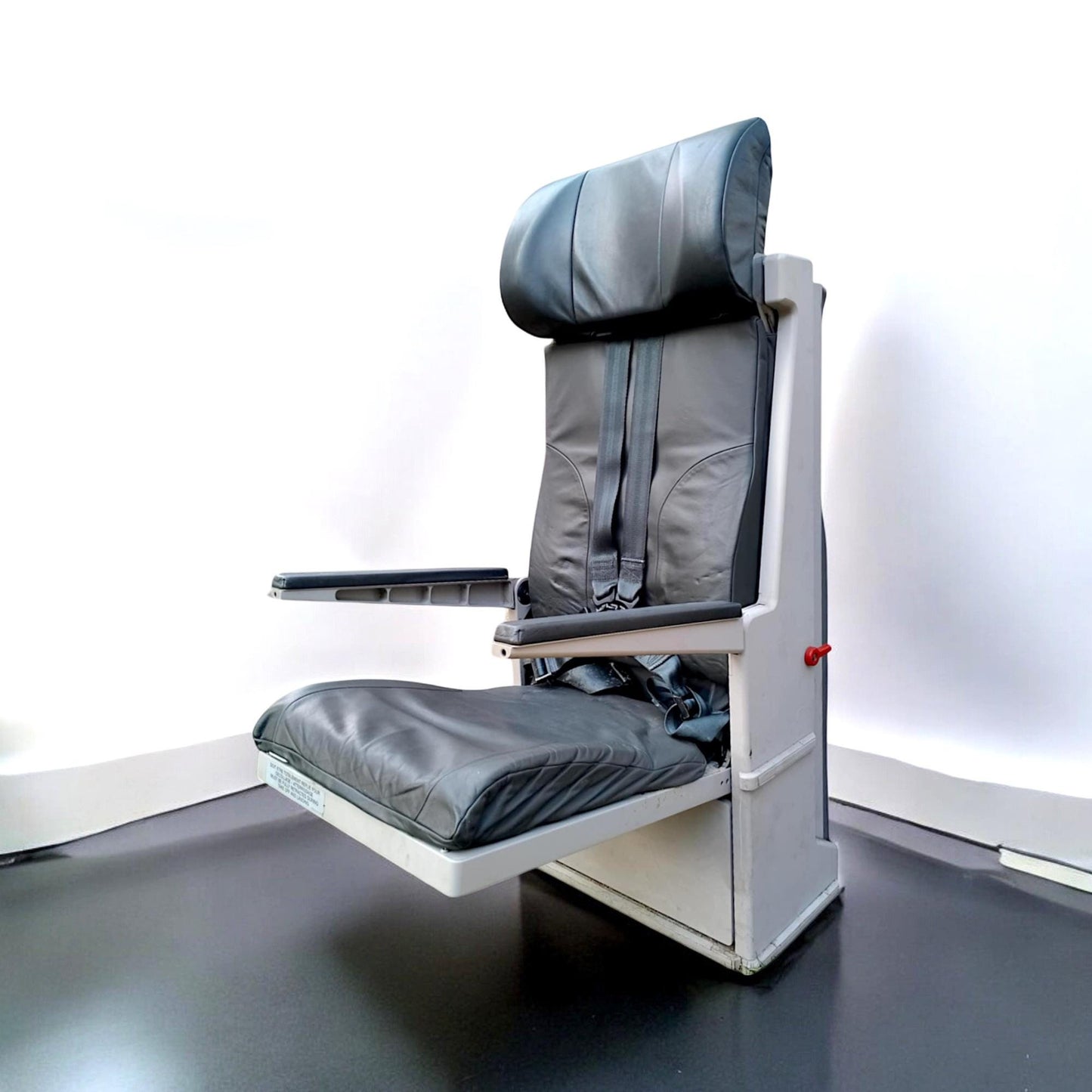 Air France Airbus A340 F-GLZR Authentic Cabin Crew Jump Seat | Aviation Furniture | Pilot Gift | Industrial Decor