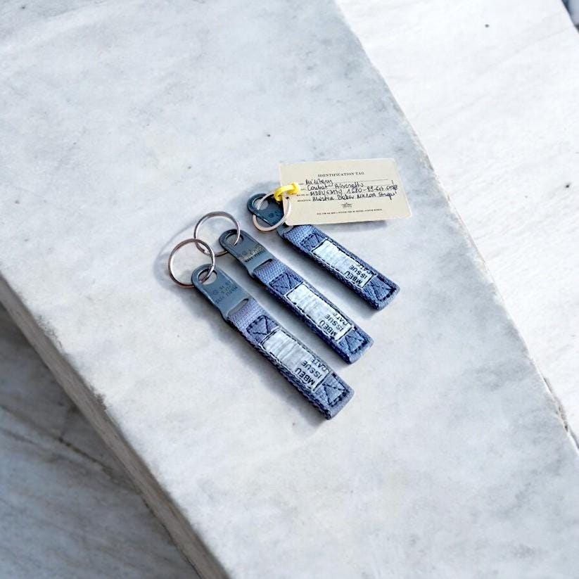 Martin Baker MK10A Combat Aircraft Original Ejection Seat Strap Keychain Keyring Aviation Gift
