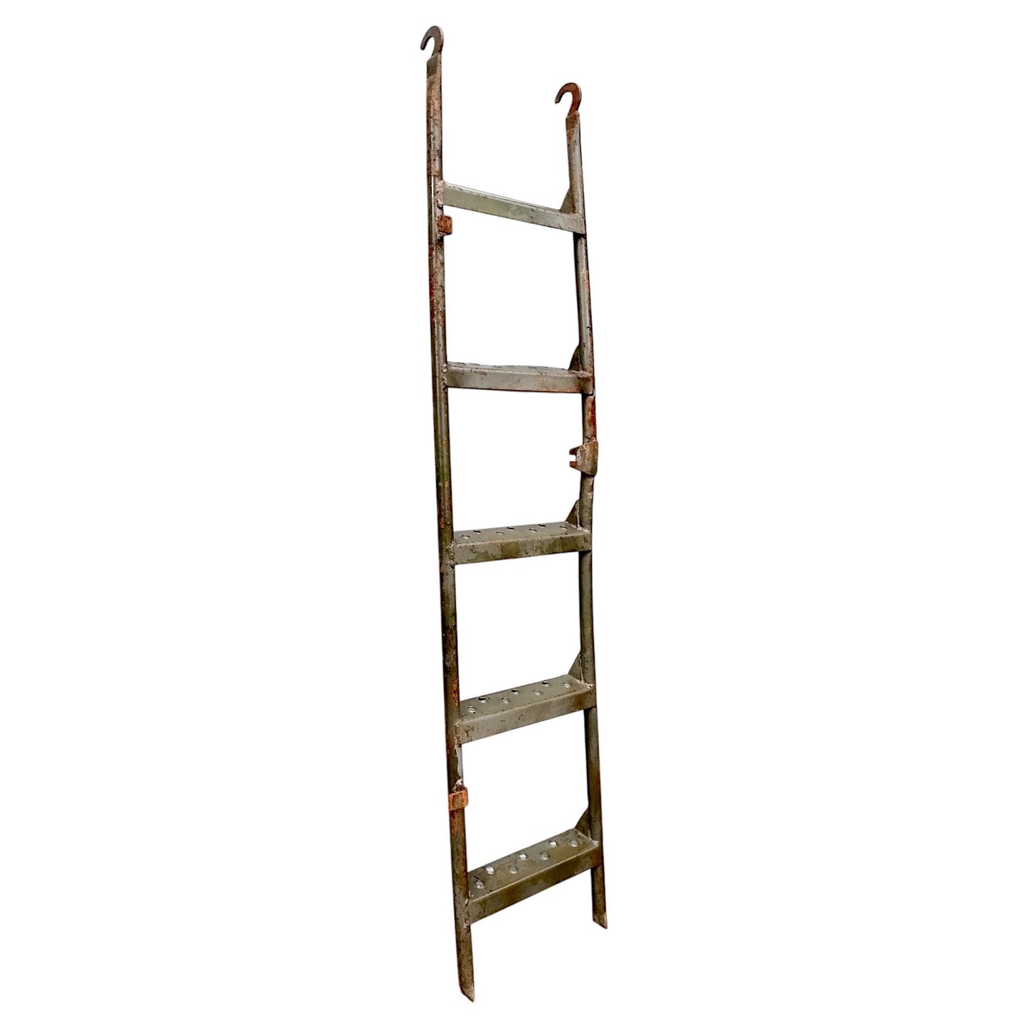 Original Military Aircraft Ladder Industrial Home Rack Aviation Vintage Hanger