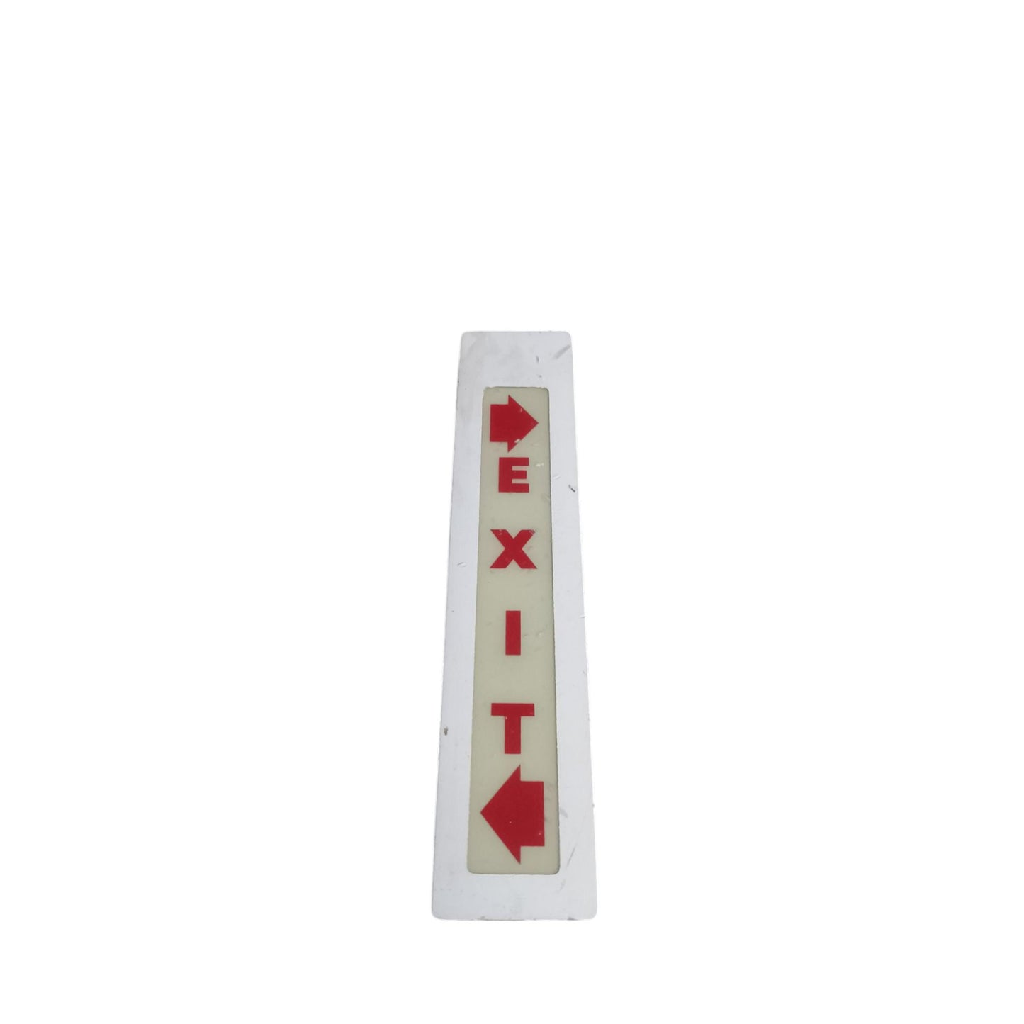 Vintage Aircraft EXIT Sign Fokker 50