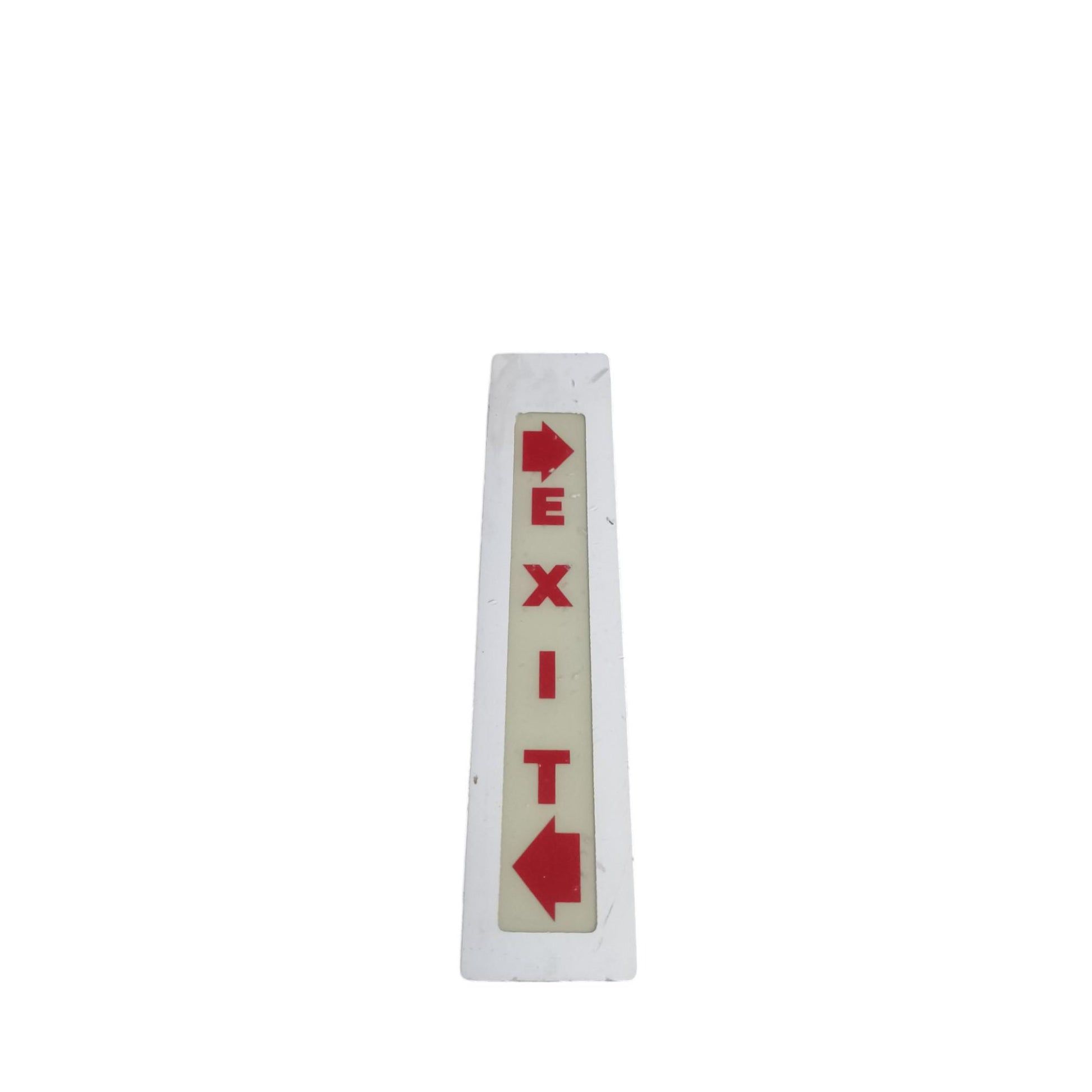Vintage Aircraft EXIT Sign Fokker 50