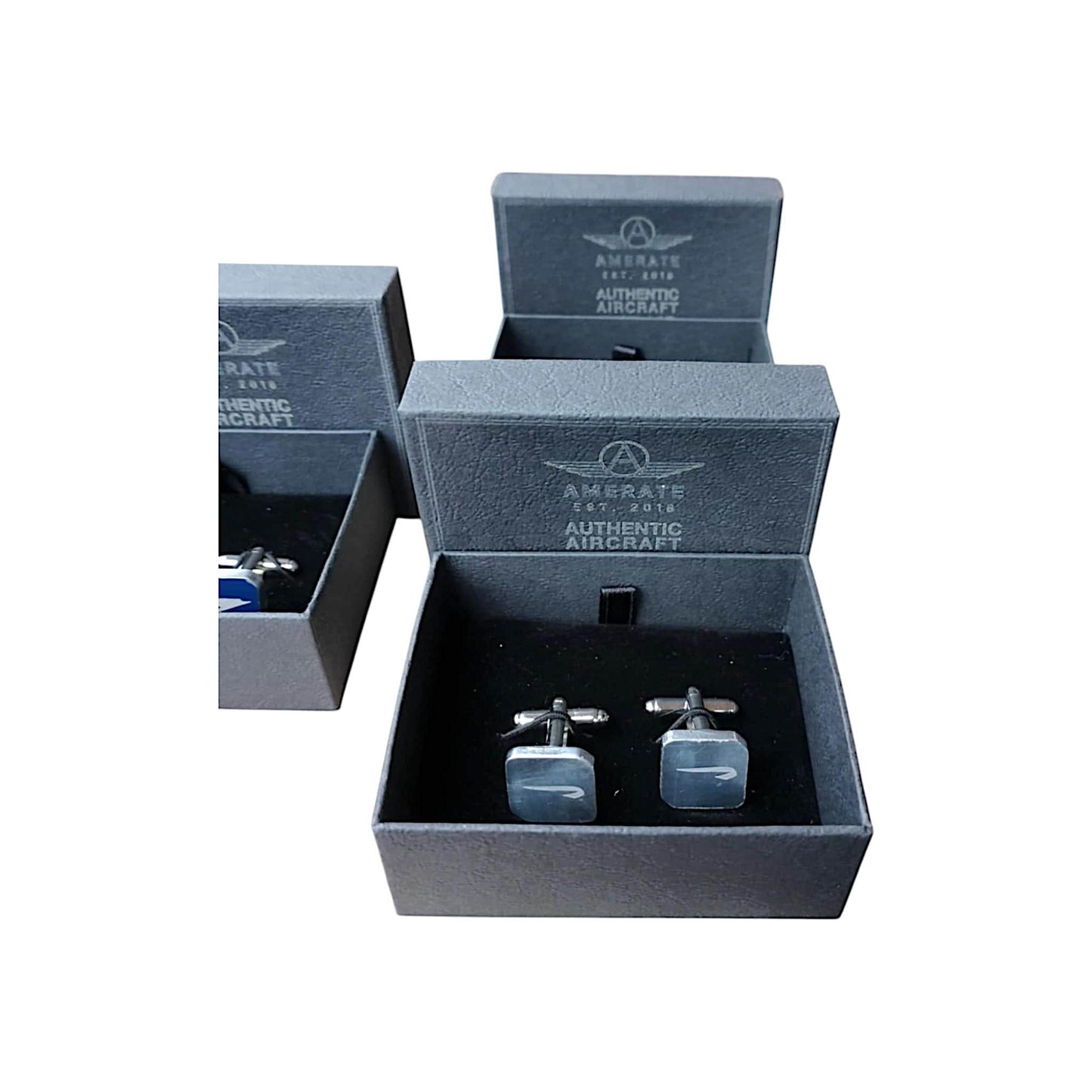 Authentic Aircraft Fuselage Cufflinks | Boeing 747 & Concorde British Airways | Limited AMERATE Edition | Choose Aircraft Registration