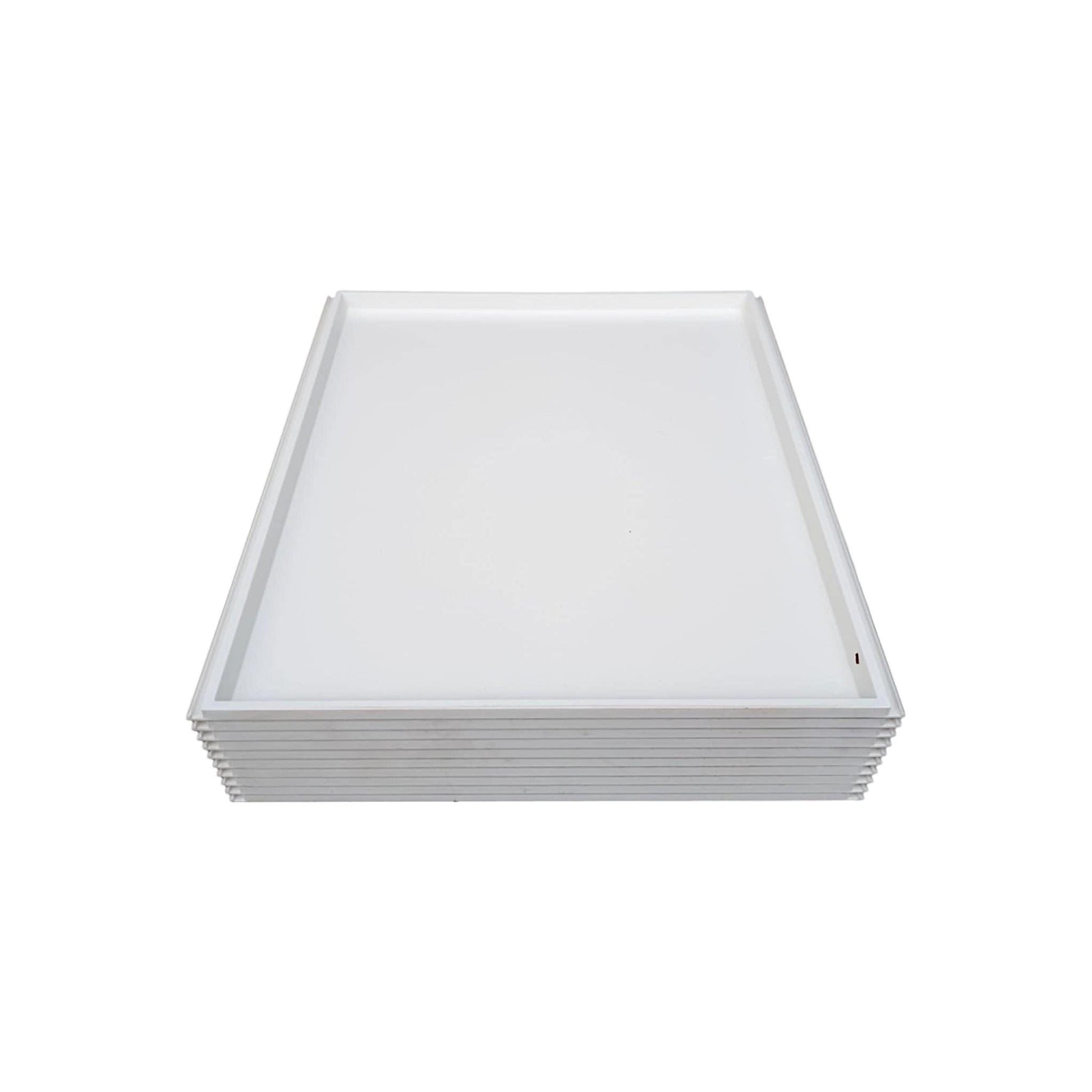 Set of 5 Malaysian Airlines Airline Galley ATLAS Serving Trays Ecru