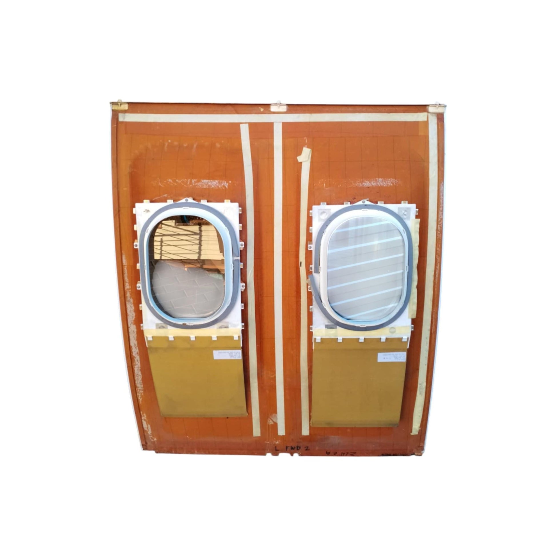 Airbus A330/A340 Double Interior Window Panel – Aviation Decor Aircraft Interior Flight Simulator Airline Collectible