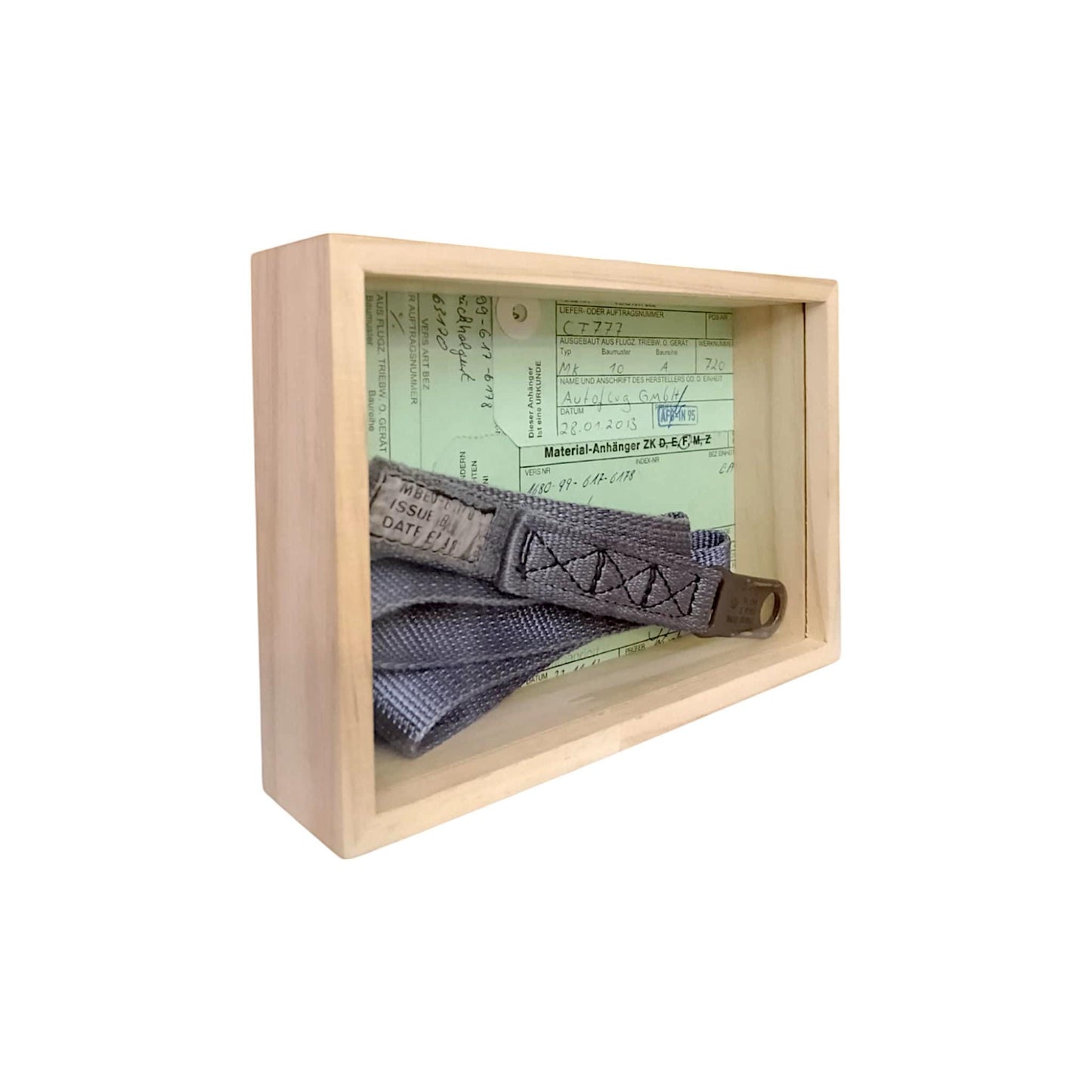 Martin Baker Original MK10A Ejection Seat Strap in Display Case
