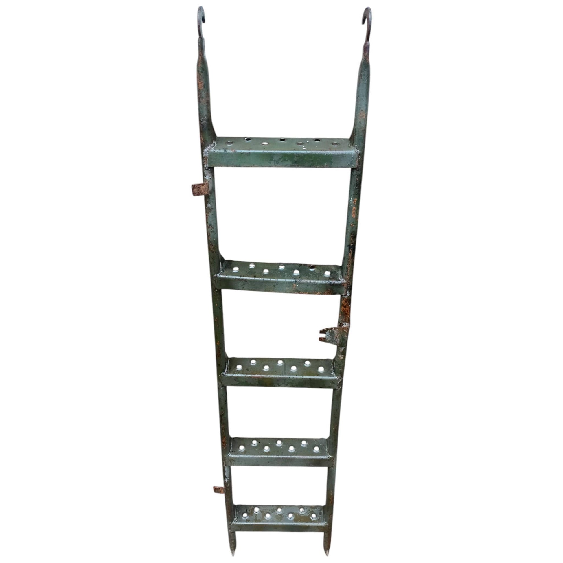 Original Military Aircraft Ladder Industrial Home Rack Aviation Vintage Hanger