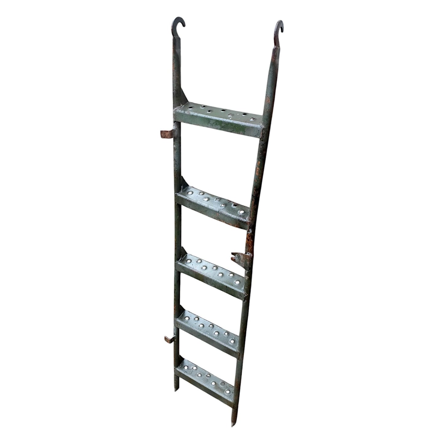 Original Military Aircraft Ladder Industrial Home Rack Aviation Vintage Hanger