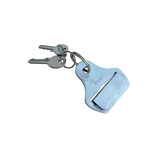 Bell UH-1D Helicopter Huey Safety Seat Belt Buckle Keychain Aviation Gift Keyring