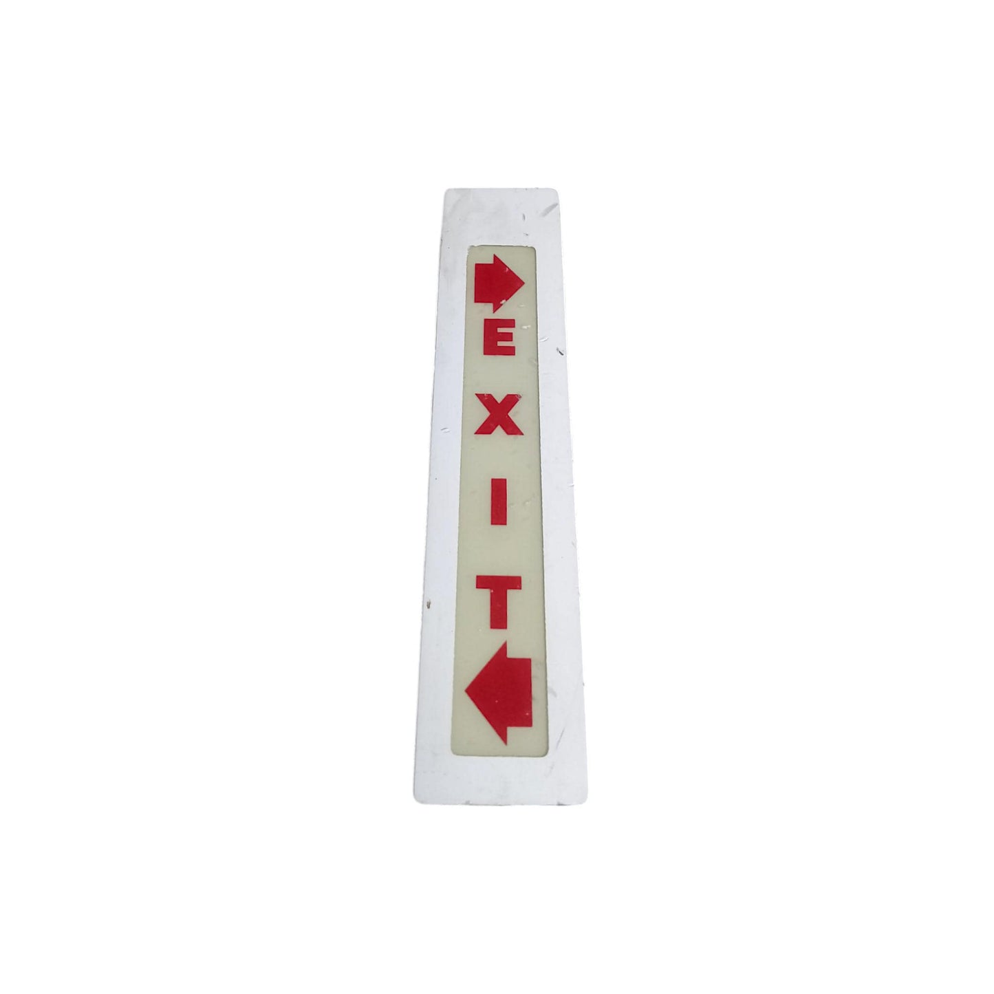 Vintage Aircraft EXIT Sign Fokker 50