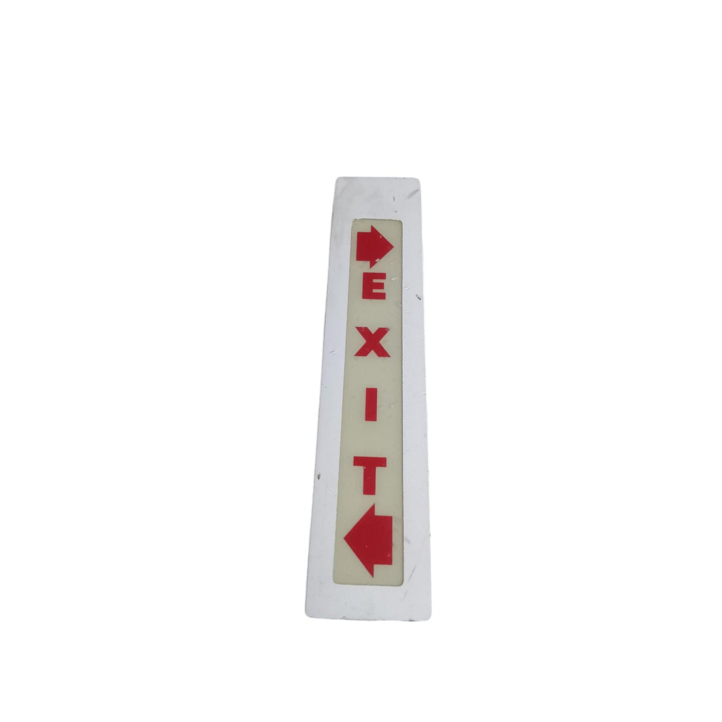 Vintage Aircraft EXIT Sign Fokker 50
