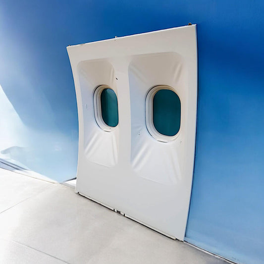 Airbus A330/A340 Double Interior Window Panel – Aviation Decor Aircraft Interior Flight Simulator Airline Collectible
