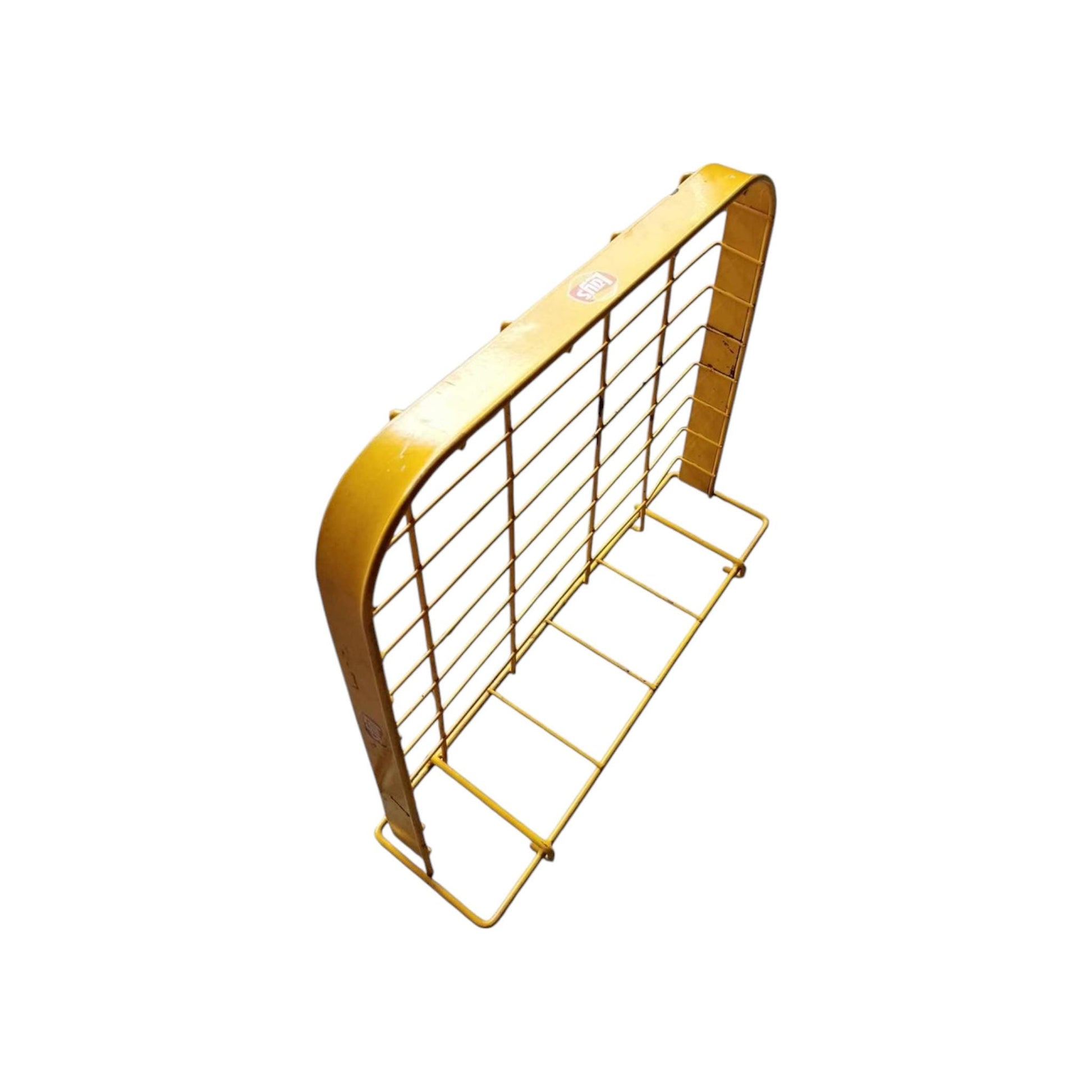 Vintage Lays Metal Shelf Industrial Snack Display Rack Wall Mountable Advertising Decor