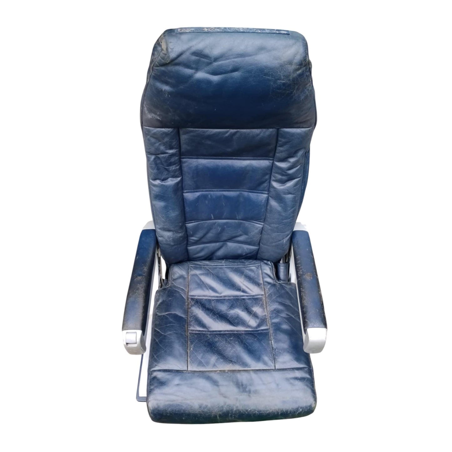 Bombardier Dash-8 Aircraft Office Chair – Vintage Aviation Furniture – Upcycled Airline Seat – Industrial Decor