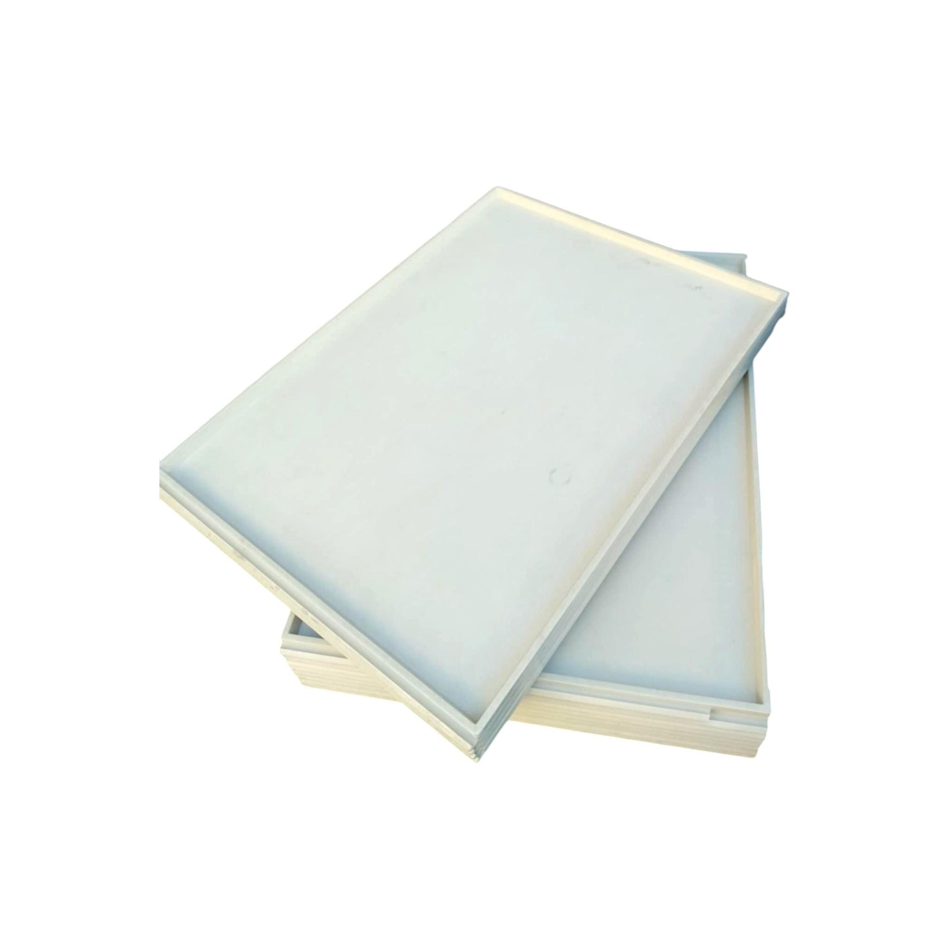 Lot of 5 Full Size Original Jet Airways Airline Serving Trays for Airline Galley Carts Trolleys - Airplane Boxes Containers - ATLAS