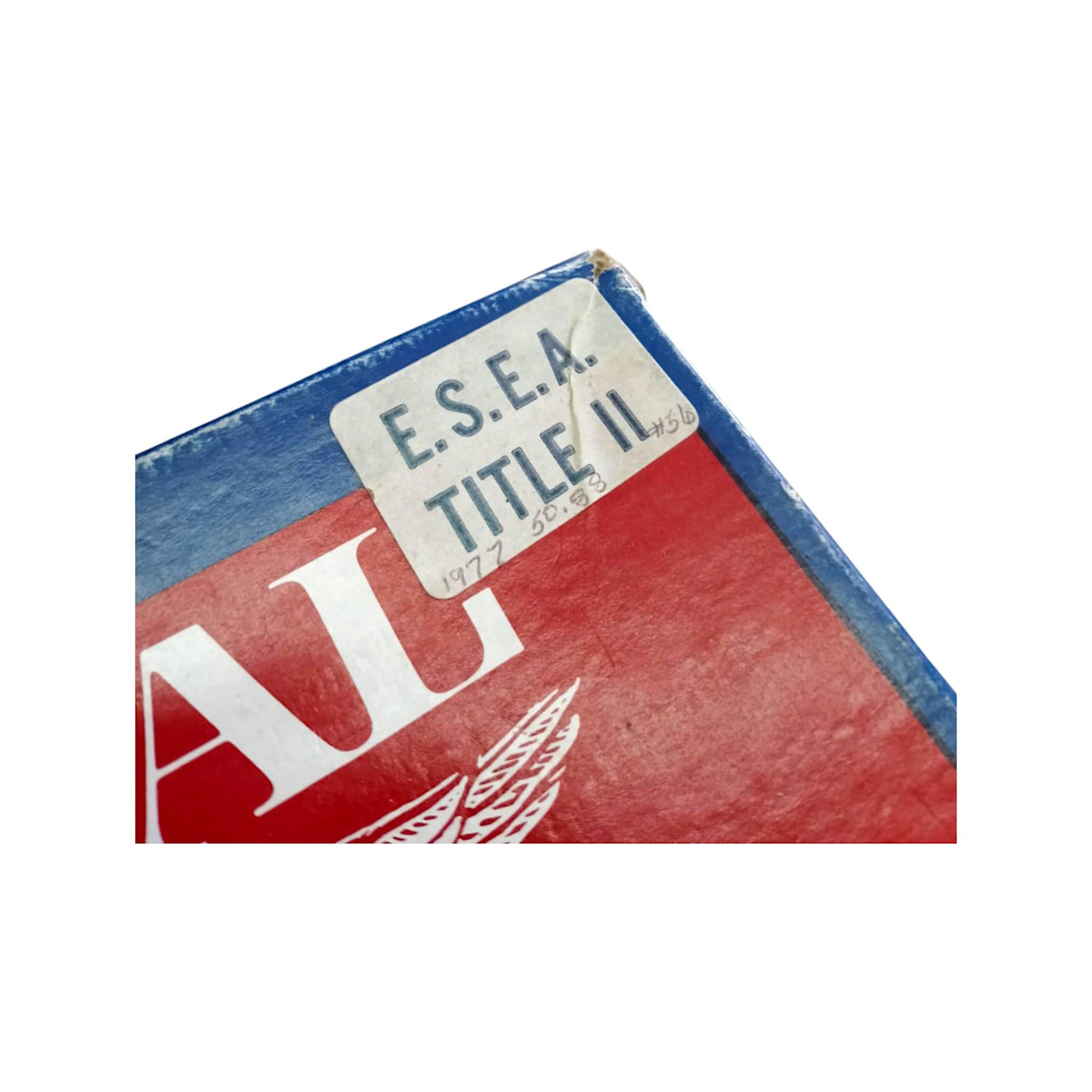 Presidential Profiles 1977 Vinyl Record Set – Unused ESEA Title II Educational History LP – U.S. Presidents Bicentennial Box