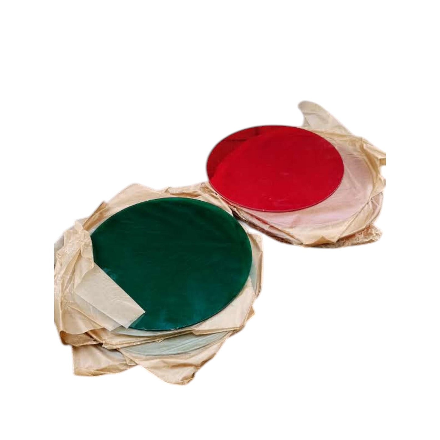Vintage Soviet Airfield Light Lens | Red or Green Glass | NOS Military Runway Lighting | 1960s-70s Aviation Decor Military Airport