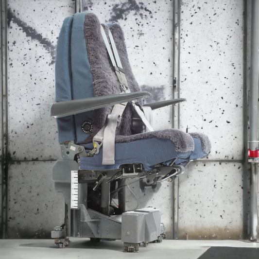 Boeing 747 Captain Pilot Chair | Weber | Focus Air Cargo | Office Desk Chair Upcycled Aviation Furnitures
