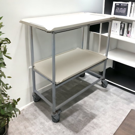 British Airways Boeing 747 G-CIVK First Class Folding Service Trolley | Driessen | Vintage Aircraft Galley Cart