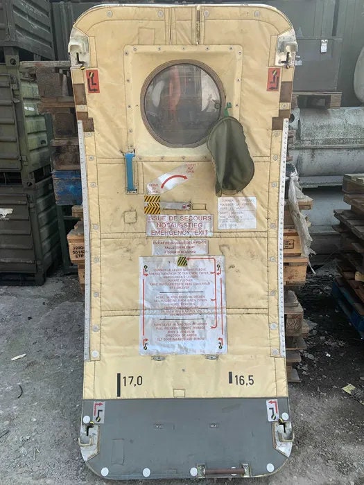 Original Emergency Door from the C-160 Aircraft